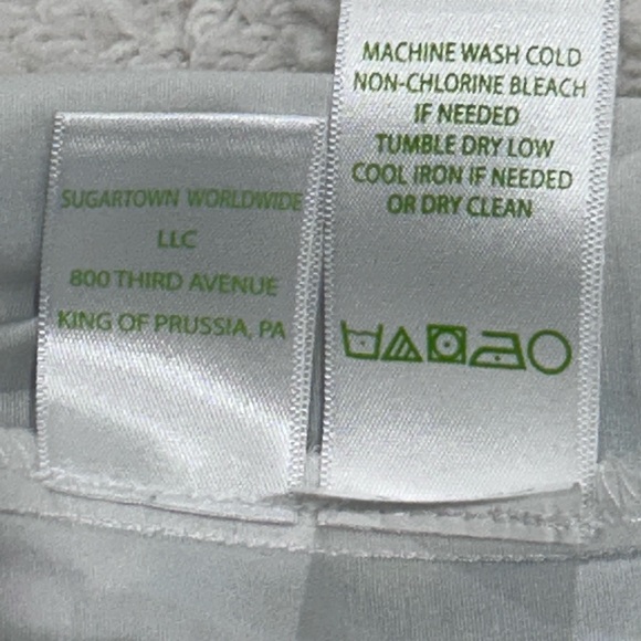 Lilly Pulitzer Ella Skort It's A Stretch Giraffes sz  14Bamboo zipper pull charm - Picture 10 of 11